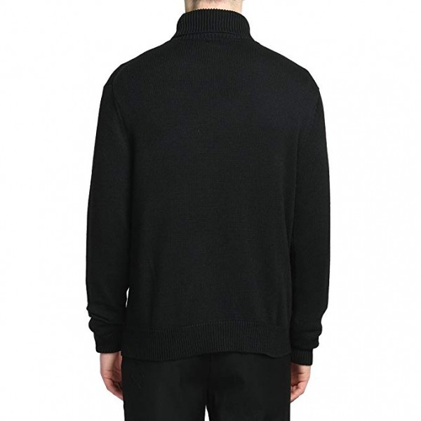 Men’s Merino Wool Blend Relax Fit Turtle Neck Sweater Pullover Men’s Merino Wool Blend Relax Fit Turtle Neck Sweater Pullover