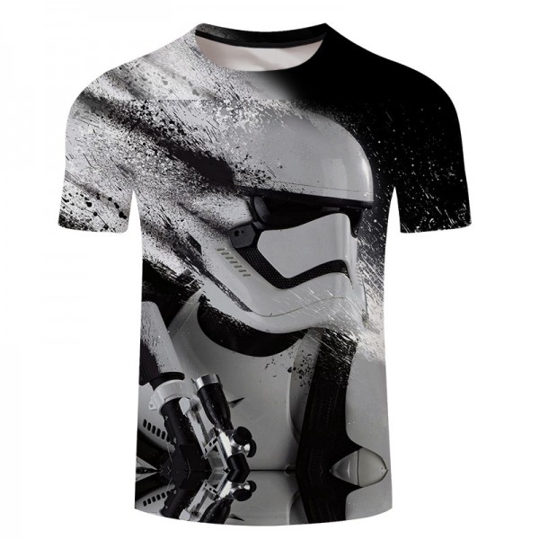 New Harajuku t shirts Yoda/Darth Vader S...