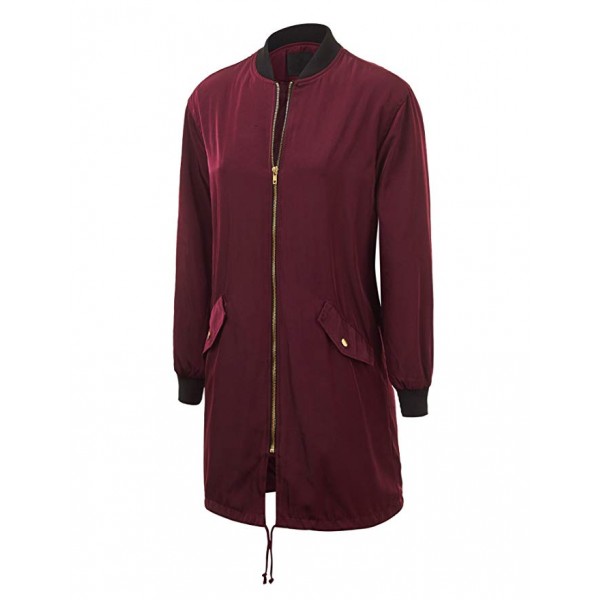 Womens Casual Anorak Jacket with Hoodie