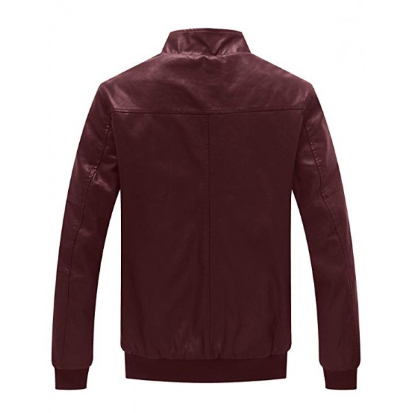 Men's Winter Fashion Faux Leather Jackets