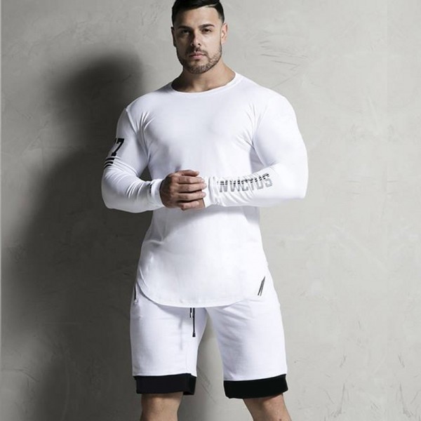 New Fashion High-elasticity Sporting T-s...